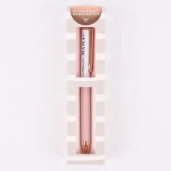Grafik Werkstatt Premium Kugelschreiber weltbeste Mama rosa weiß 13,5cm