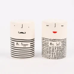 Grafik Werkstatt Salz- und Pfefferstreuer-Set Mrs. Salt & Mr. Pepper 2tlg
