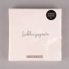 Grafik Werkstatt Serviette Lieblingsgäste rosa weiß schwarz 25x25cm 3lagig 20 Stück
