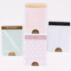 Grafik Werkstatt Tages To Do Notizblock Heute wird grossartig mint goldfarbig 15x21cm