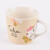 Grafik Werkstatt Tasse Goldtasse Schreibkram Manufaktur aus Porzellan verschiedene Motive 420ml