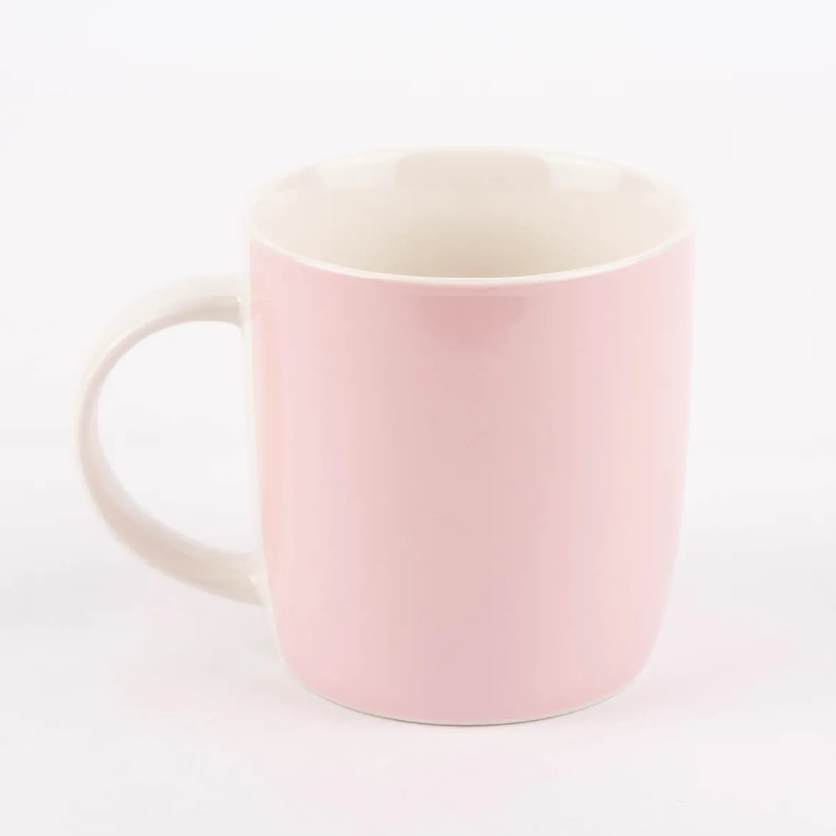 Grafik Werkstatt Tasse Gute Laune Dich hab ich am liebsten Herz rosa 300ml