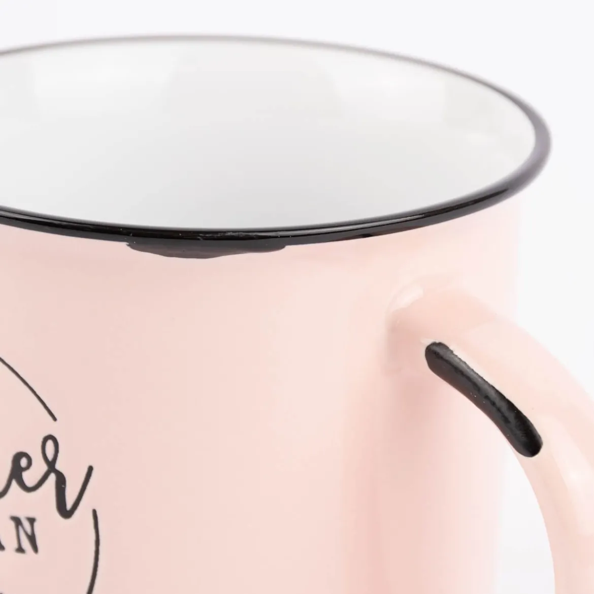 Grafik Werkstatt Tasse Vintage Bergglück aus Keramik in Emaille-Optik verschiedene Motive 400ml