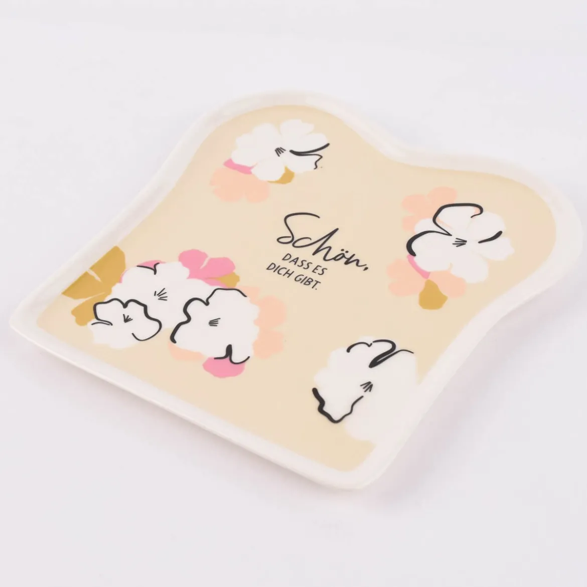 Grafik Werkstatt Toastteller Schreibkram Manufaktur aus Porzellan verschiedene Motive 14,5x15,5cm