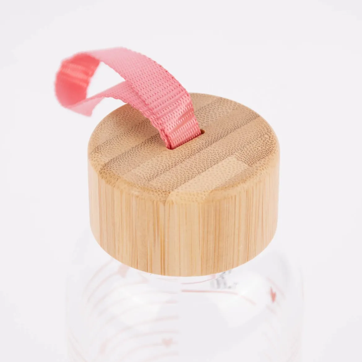 Grafik Werkstatt Trinkflasche aus Glas Weltbeste Mama Streifen Herzen 550ml