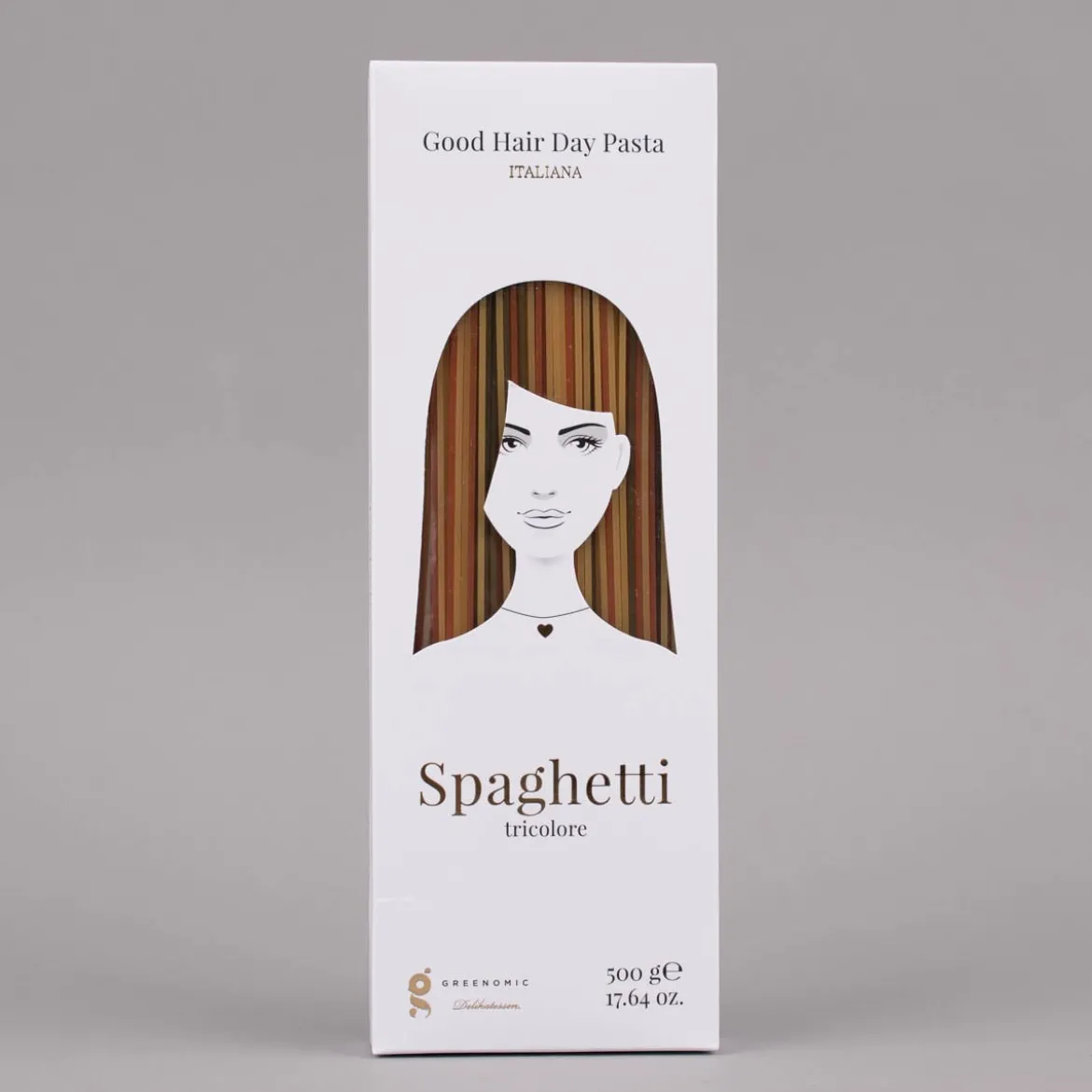 Greenomic Delikatessen Good Hair Day Pasta Spaghetti tricolore 500g
