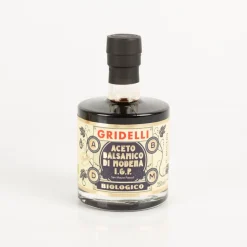 GRIDELLI Bio Aceto Balsamico di Modena I.G.P. Nero Biologico 250ml