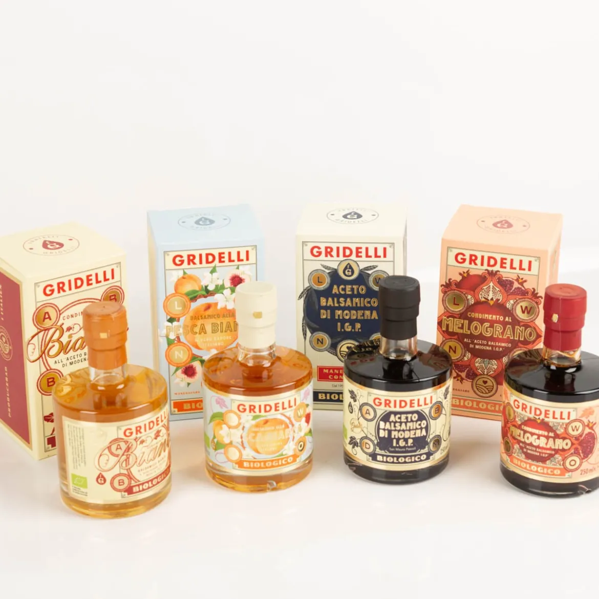 GRIDELLI Bio Balsamico weiß Condimento Bianco All Aceto Balsamico di Modena I.G.P. Biologico 250ml