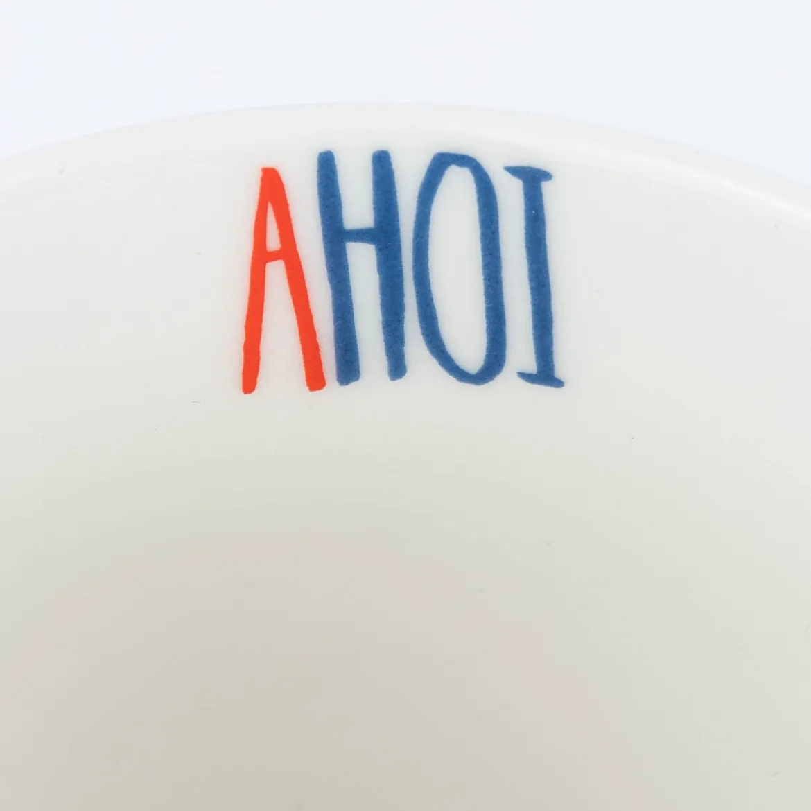 Große Tasse Seelöwe mit Mütze Keramik weiß blau rot versch. Motive 400ml