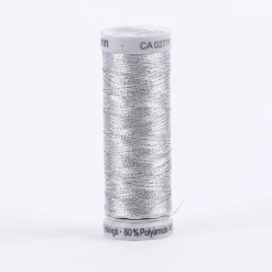 Gütermann SULKY Sliver Metallic-Effektgarn Stickgarn Metalleffekt-Faden Farbnr. 7009 silber 200m