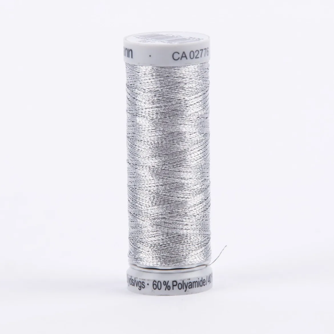 Gütermann SULKY Sliver Metallic-Effektgarn Stickgarn Metalleffekt-Faden Farbnr. 7009 silber 200m