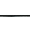 Gummiband Elastic Abschlussspitze Zierband schwarz Breite: 1,2cm