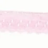 Gummiband Elastic Abschlussspitze Zierband rosa Breite: 1,2cm