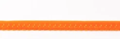 Gummiband Elastic Abschlussspitze Zierband orange Breite: 1,2cm