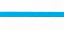 Gummiband Elastic Abschlussspitze Zierband aqua Breite: 1,2cm