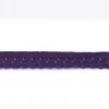 Gummiband Elastic Abschlussspitze Zierband lila Breite: 1,2cm