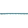 Gummiband Elastic Abschlussspitze Schrägband rauchblau Breite: 1,2cm