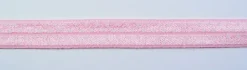 Gummiband Elastic Schrägband Zierband rosa weiß Punkte Breite: 1,5cm