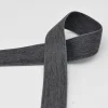 Gummiband elastisch dunkelgrau meliert Breite: 2,5cm