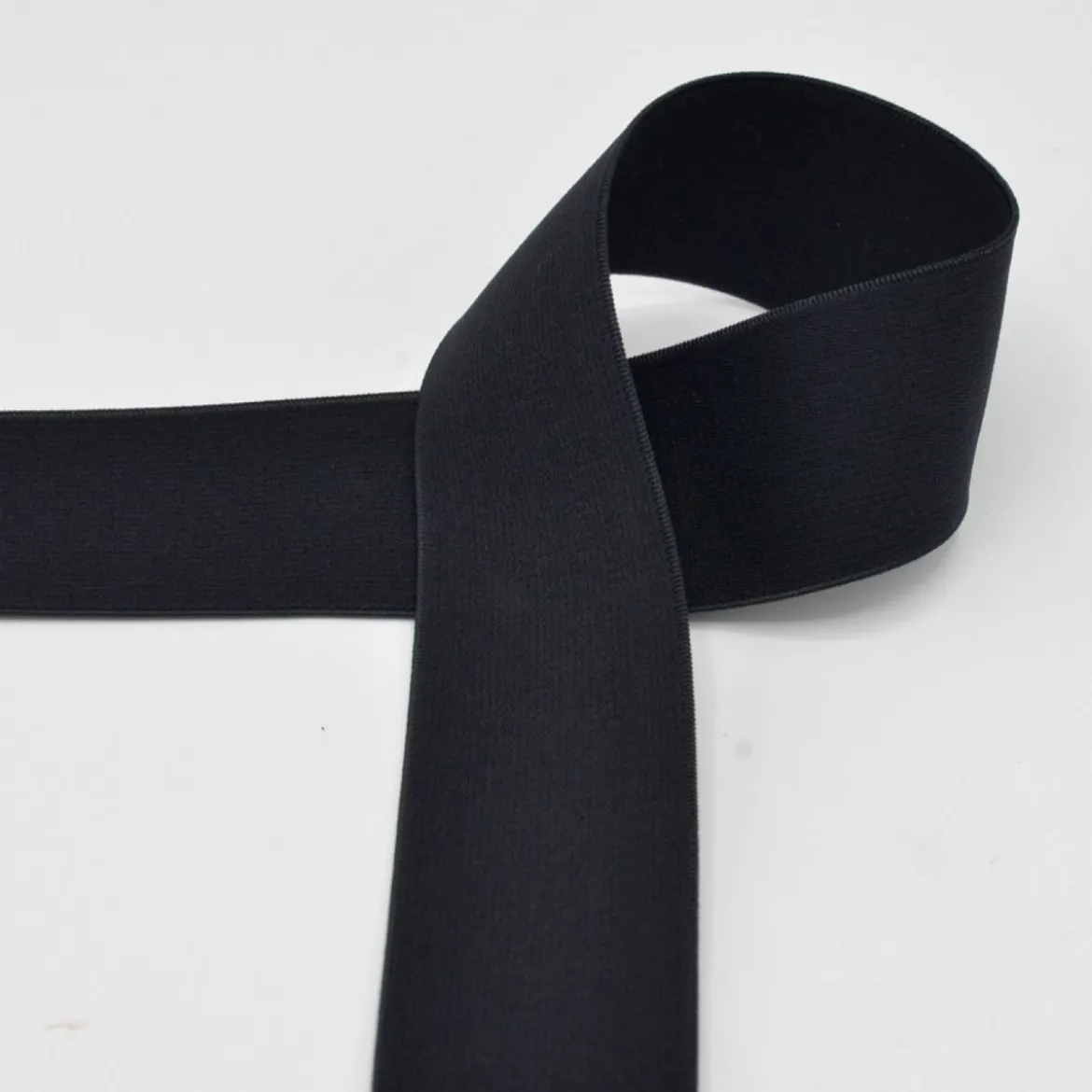 Gummiband elastisch schwarz Breite: 4cm