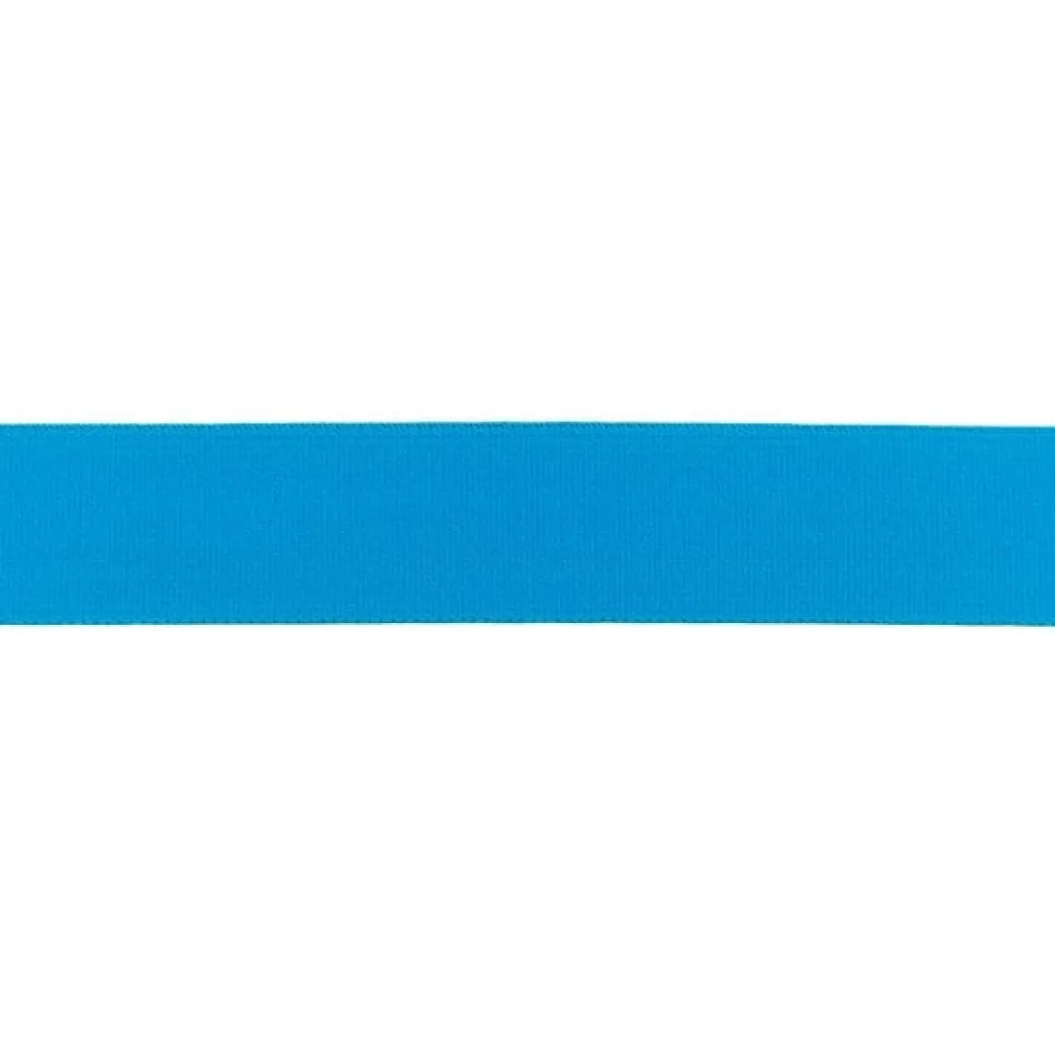 Gummiband extra weich aqua blau Breite: 2,5cm