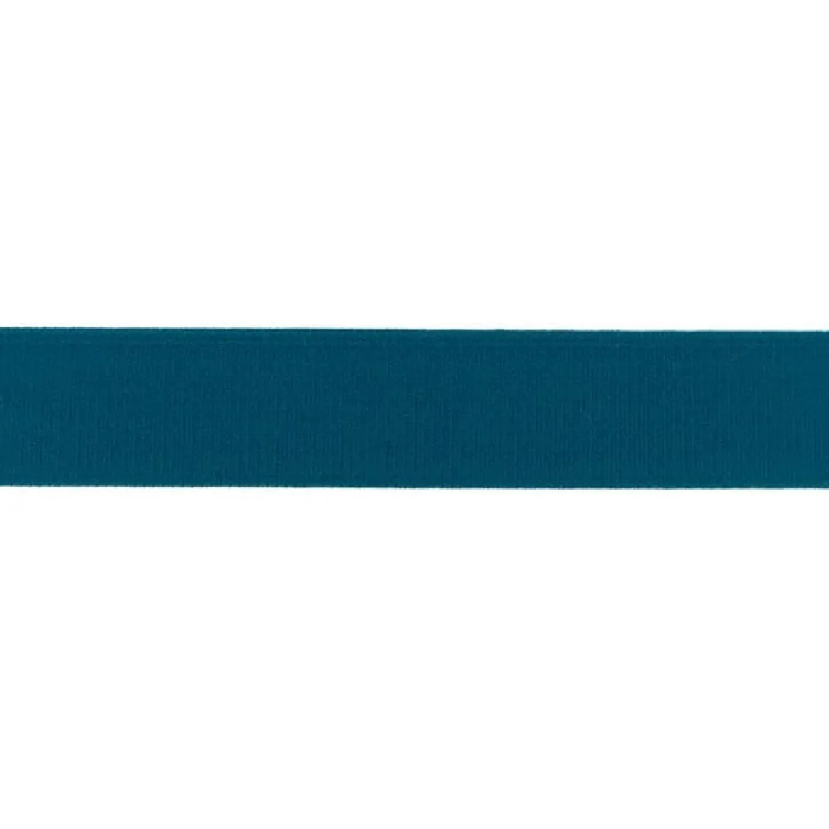Gummiband extra weich petrol Breite: 2,5cm