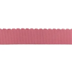 Gummiband gerippt Wellenkante altrosa Breite: 3,5cm