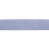 Gummi Band jeansblau meliert Meterware Breite: 4cm
