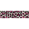 Gummiband Leopardenmuster pink Meterware Breite: 4cm