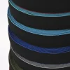 Gummiband mit farbigem Rand schwarz kobalt Breite: 4cm