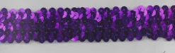 Gummi Pailletten lila Breite: 3cm