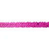 Gummi Pailletten pink Breite: 2cm