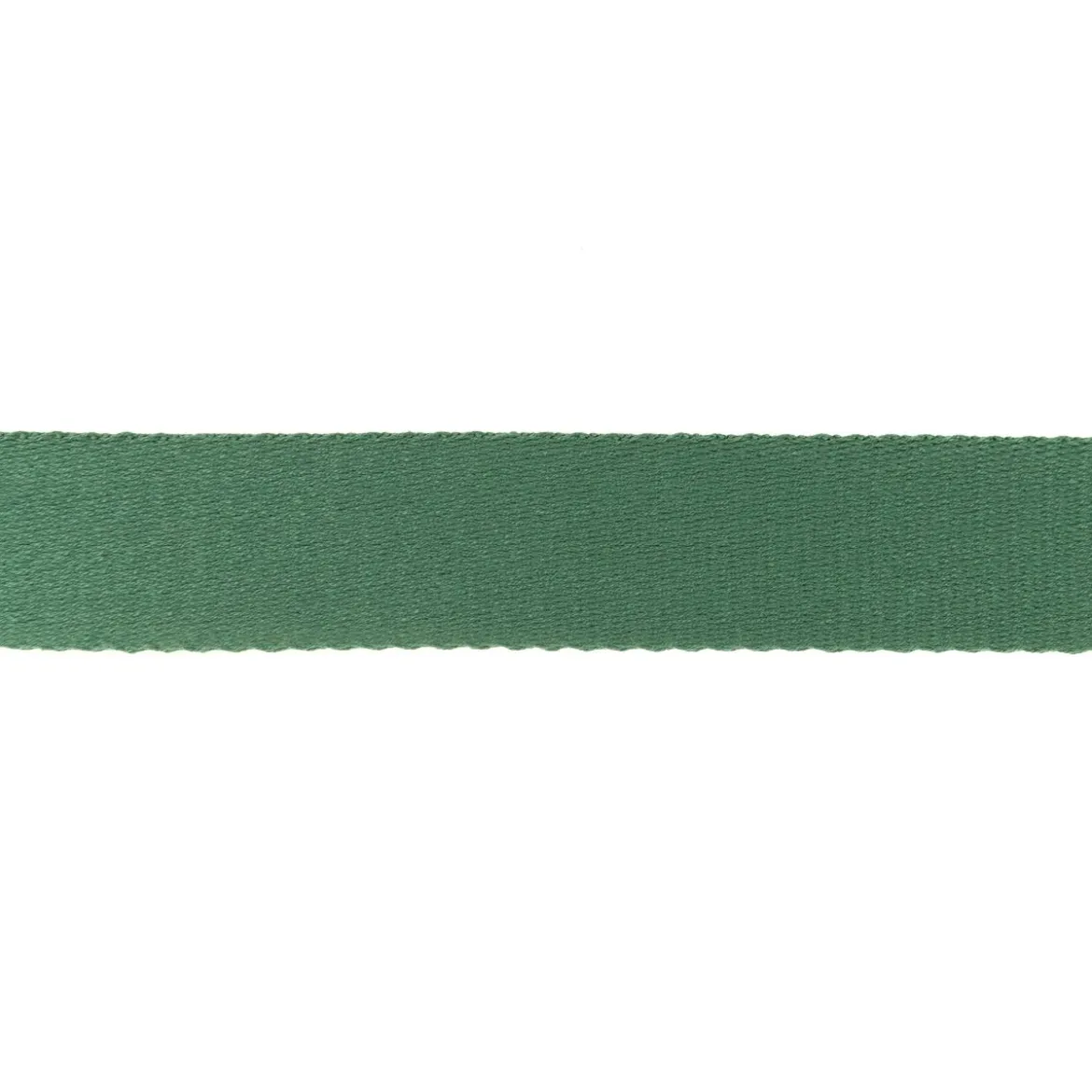 Gurtband Baumwolle dunkel altgrün Breite: 4cm