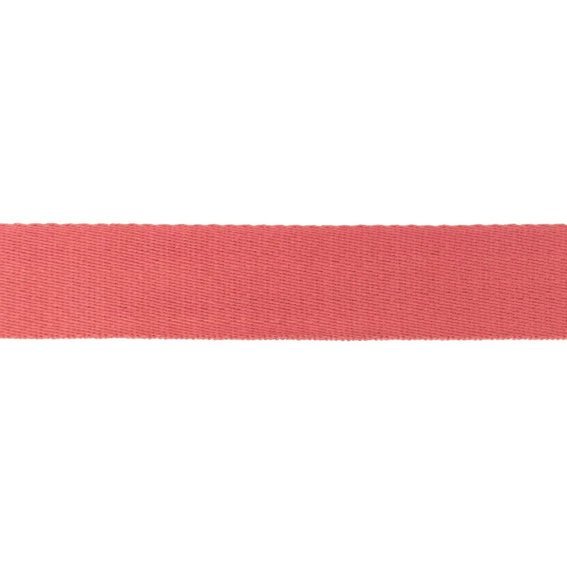 Gurtband Baumwolle koralle Breite: 4cm