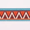 Gurtband Chevron Zick-Zack Luca bunt Breite: 4cm