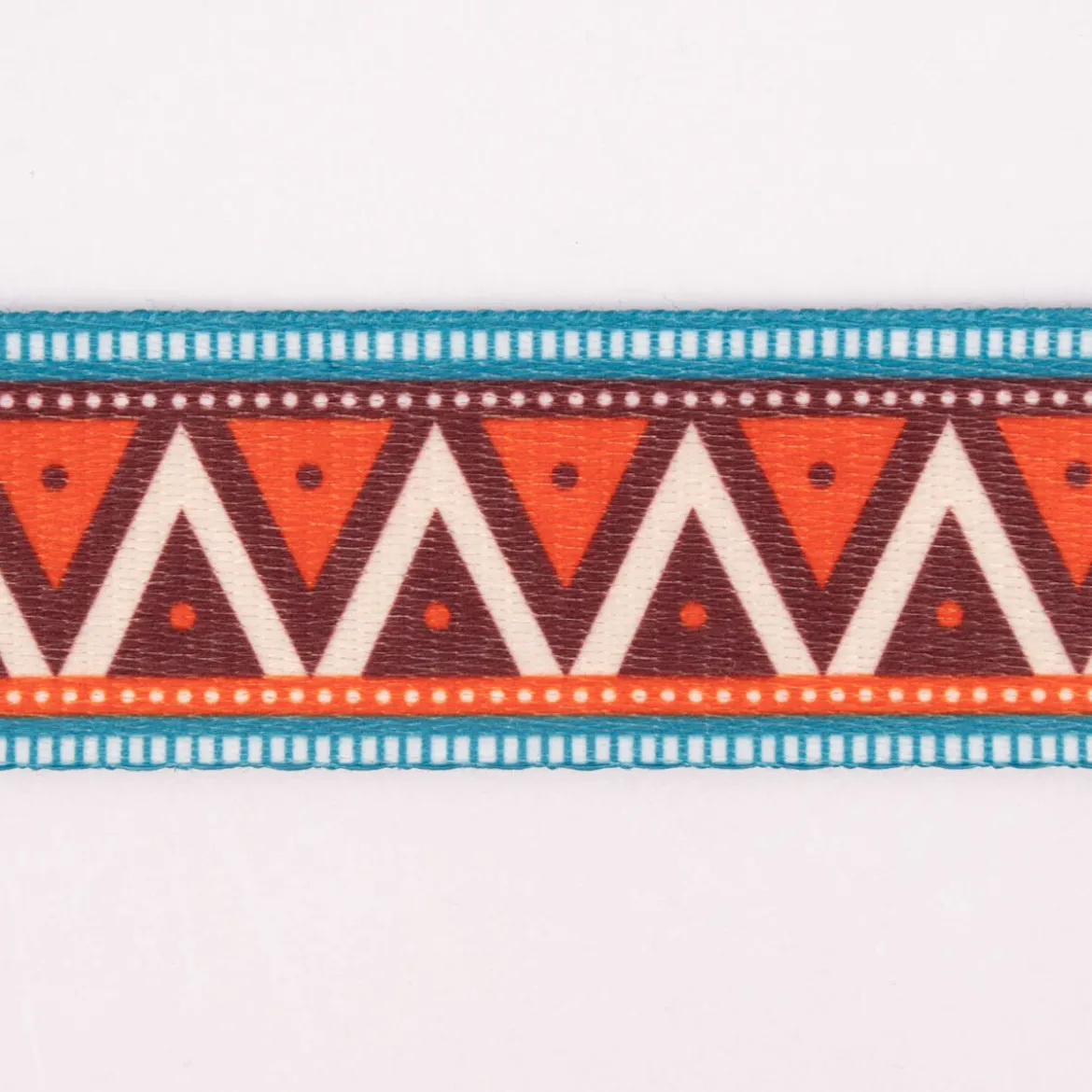 Gurtband Chevron Zick-Zack Luca bunt Breite: 4cm