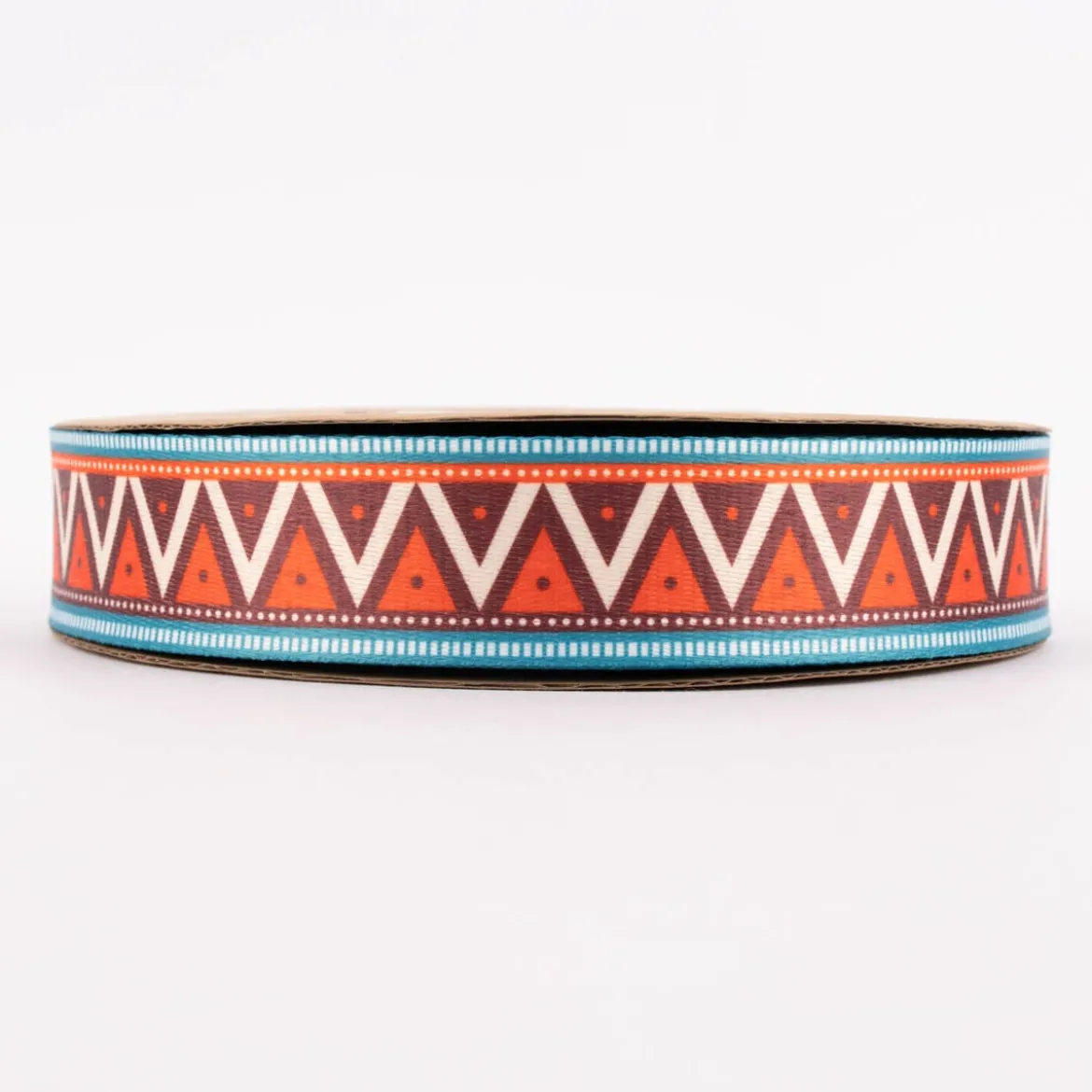 Gurtband Chevron Zick-Zack Luca bunt Breite: 4cm