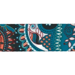 Gurtband Deko gemustert Paisley bunt Breite: 4cm