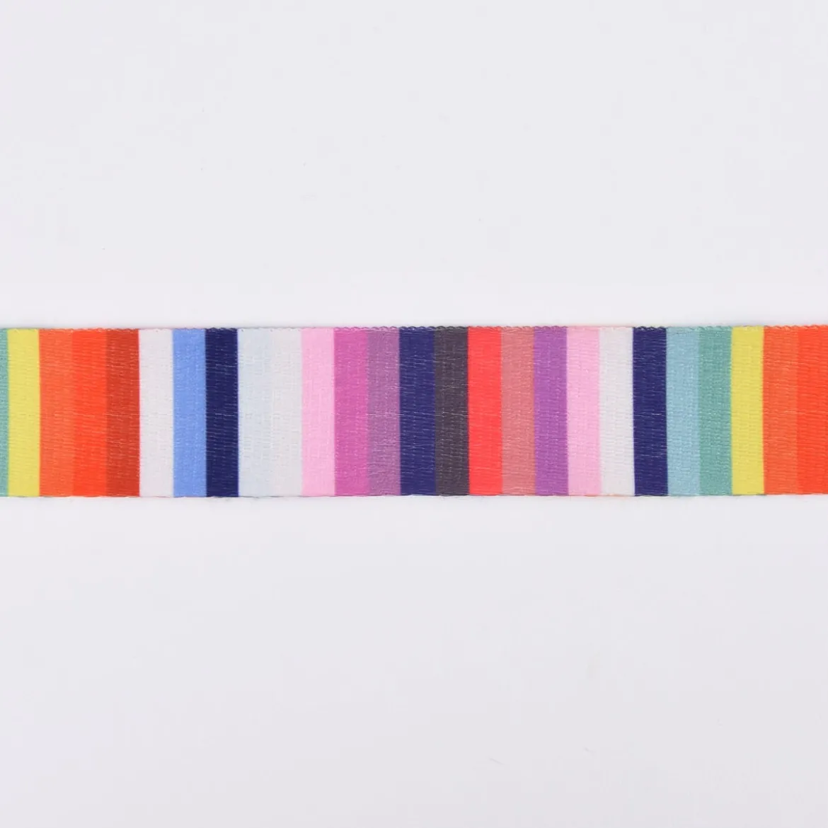 Gurtband Deko Streifen bunt Polyester Breite: 4cm