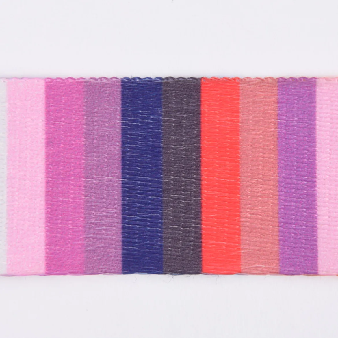 Gurtband Deko Streifen bunt Polyester Breite: 4cm