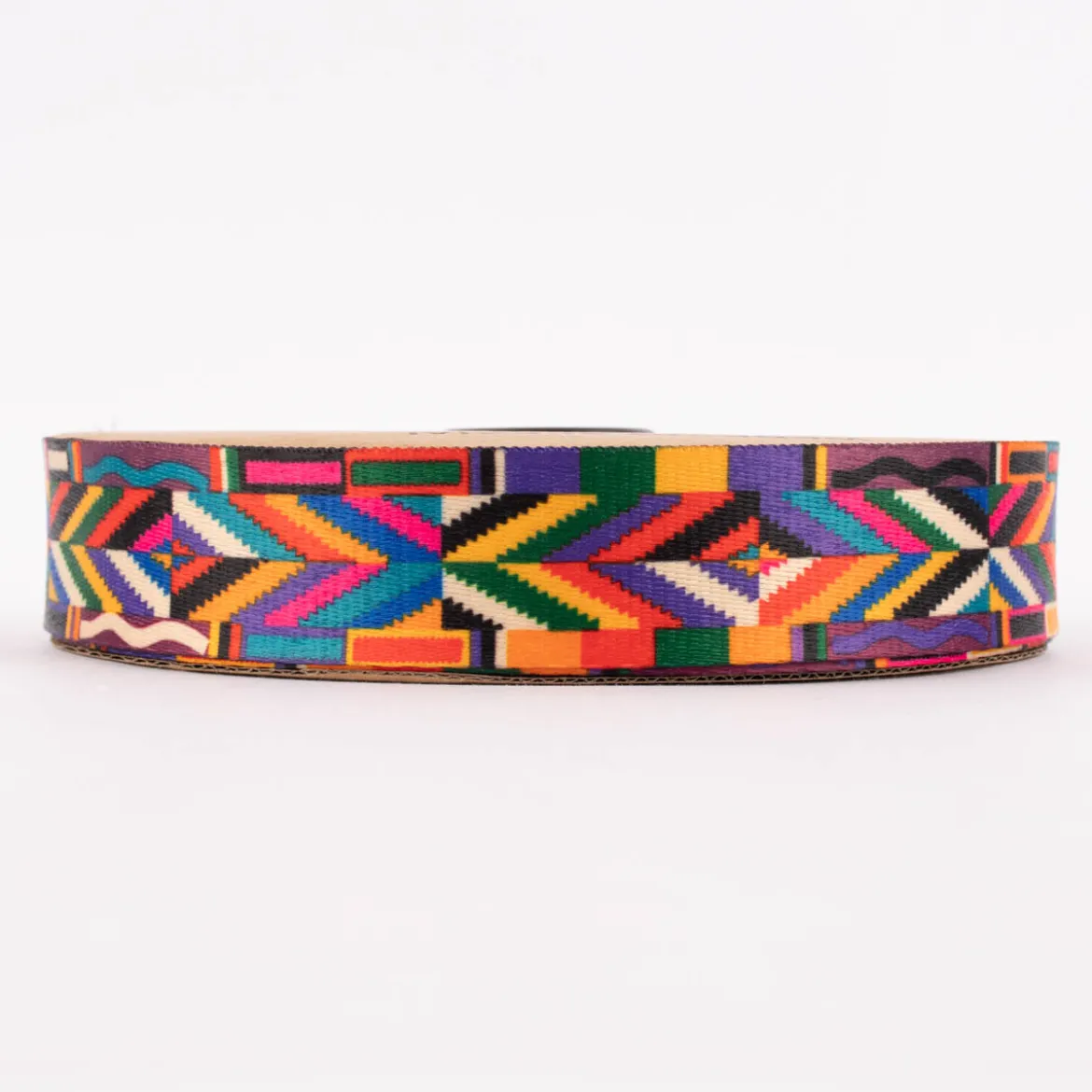 Gurtband Geometrie Mosaik James bunt Breite: 4cm