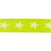 Gurtband grün mit Sterne weiß Breite: 4cm