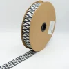 Gurtband Ikat Struktur dunkelblau-weiß Meterware 40mm Breite