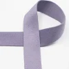 Gurtband Meterware extra weich dusty lilac lila 4cm Breite
