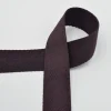 Gurtband Meterware extra weich brown braun 4cm Breite