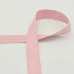 Gurtband Meterware extra weich baby rose rosa 2,5 cm Breite
