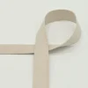Gurtband Meterware extra weich sand beige 2,5 cm Breite