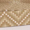 Gurtband Zickzack Chevron beige sand weiß 3,8cm Breite