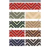 Gurtband Zickzack Chevron grün lindgrün weiß 3,8cm Breite