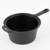 Gusseisen Kasserolle Topf schwarz 19x10cm